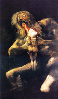 Saturno di Goya