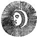 Immagine della Luna tratta dall’almanacco perpetuo di Rutilio Benincasa