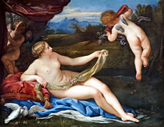 Clicca per ingrandire Feste & Ricorrenze - Venere e Cupido