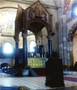Baldacchino Altare Maggiore Sant’Ambrogio Milano