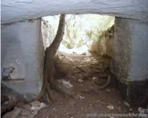 Dolmen di Giurdignano dall’interno