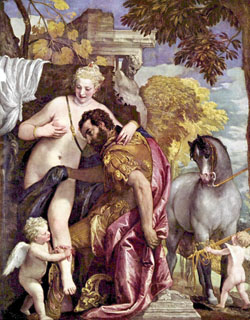 Marte e Venere legati da Amore